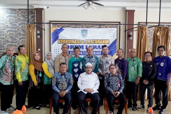 Wabup Banjar Buka Rakoor Forum Lurah, Bahas Penanganan Banjir dan Pembangunan Daerah