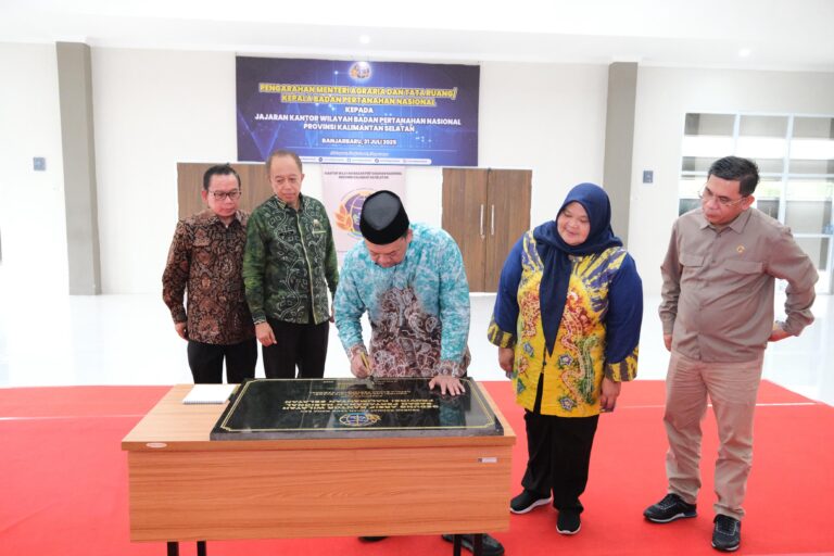 Di Kalimantan Selatan, Menteri ATR/BPN Soroti Kesenjangan Sertipikasi Tanah dan Dorong Kolaborasi Daerah