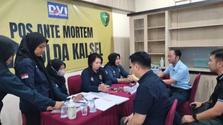 RS Bhayangkara Banjarmasin Siap Lakukan DVI Korban Tragedi Helikopter Meratus