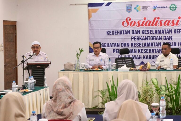 Sosialisasi K3 Bongkar Potensi Risiko yang Sering Diabaikan, Wakil Bupati Banjar: Lingkungan Kerja Harus Sehat, Aman, dan Bebas Risiko