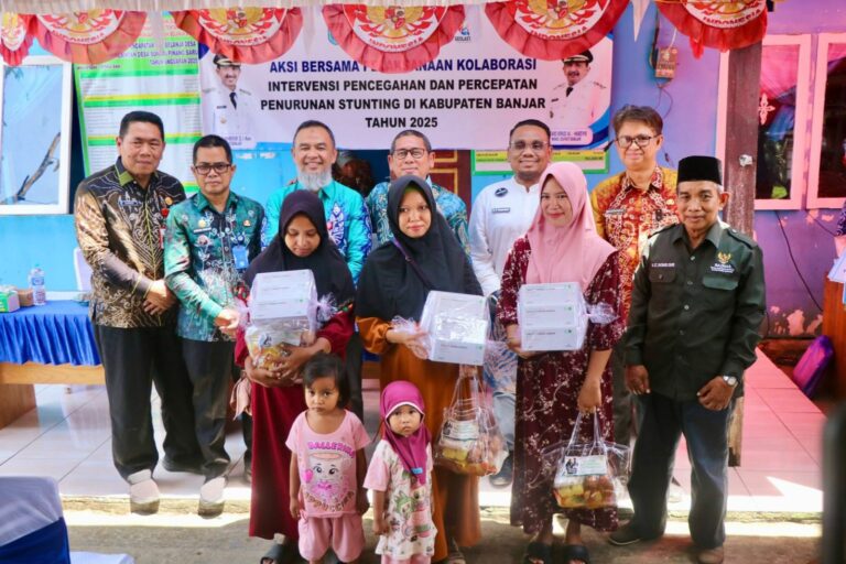 Pemkab Banjar Luncurkan Inovasi “GEOLASTING” untuk Percepat Penurunan Stunting