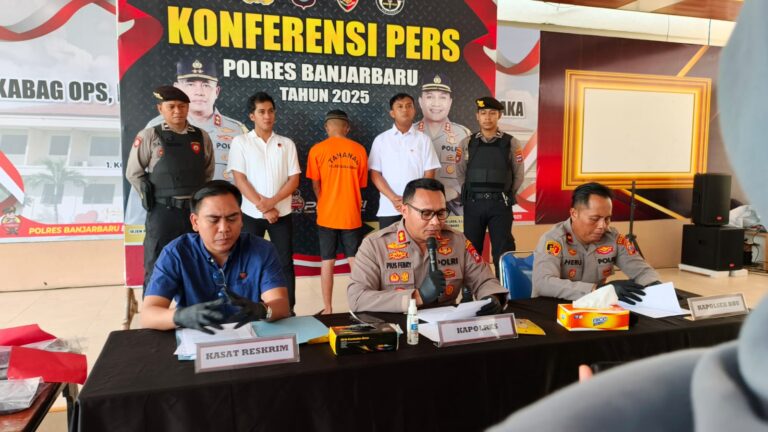 Kapolres Banjarbaru: Penegakan Hukum Tetap Utamakan Perlindungan Anak dan Keadilan bagi Korban