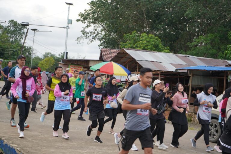 Balangan Health Run 4K, Cara Seru Warga Balangan Jaga Kesehatan