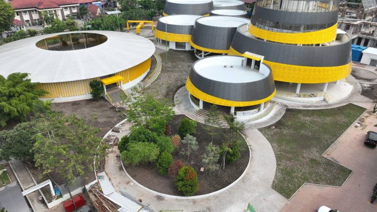 Ikon Baru Kalsel, Tugu Nol Kilometer Banjarmasin Hampir Rampung