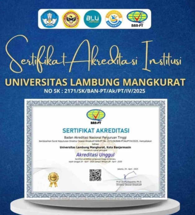 Prestasi Nasional, ULM Masuk Jajaran Kampus dengan Akreditasi Tertinggi