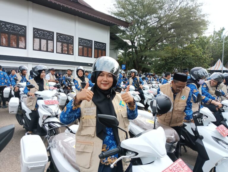 Tabalong Perkuat Layanan Kesehatan hingga Pelosok, 106 Motor Kesehatan Resmi Meluncur