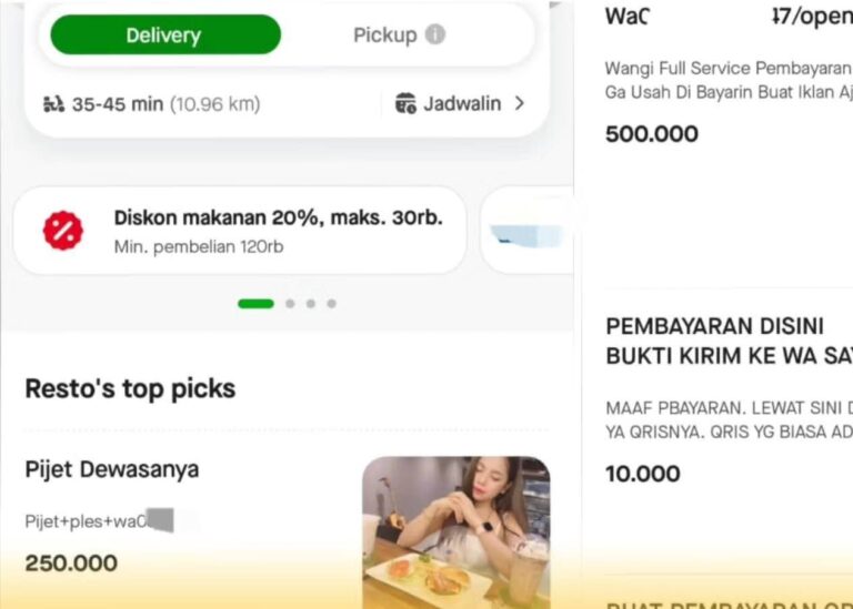 Menu ‘Plus-Plus’ Nongol di GoFood Balikpapan, Merchant Dicoret Permanen dari Gojek