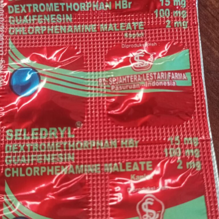 Waspada Obat Batuk Seledryl Bisa Picu Halusinasi Jika Disalahgunakan