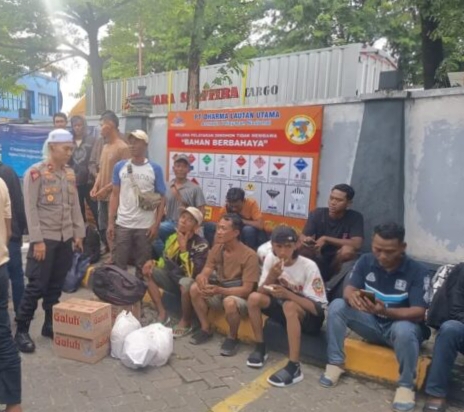Jelang Puncak Ramadan, Polisi Perketat Pengamanan di Pelabuhan Trisakti Banjarmasin