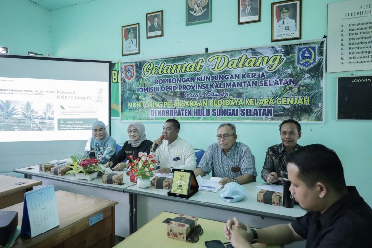 Kelapa HSS Mulai ‘Menua’, DPRD Kalsel Siapkan Langkah Bangkitkan Kembali Lumbung Kelapa