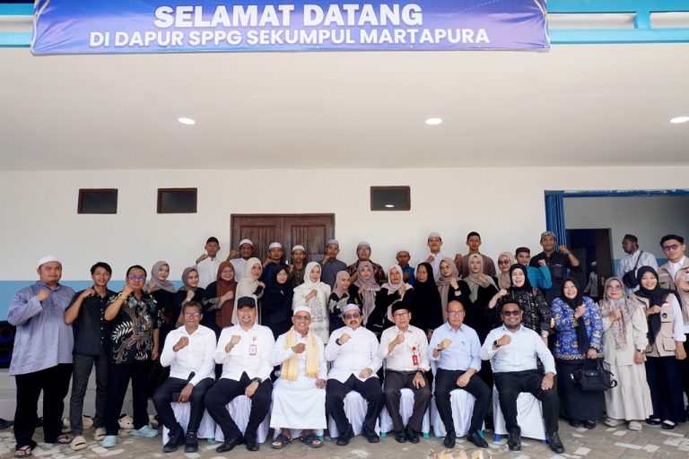 Wabup Banjar Resmikan Dapur SPPG Sekumpul 005, Prioritaskan Keamanan Pangan dan Transparansi