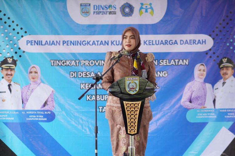Ketahanan Keluarga Jadi Fokus, PKK Banjar Kawal Langsung Pembinaan di Astambul Seberang