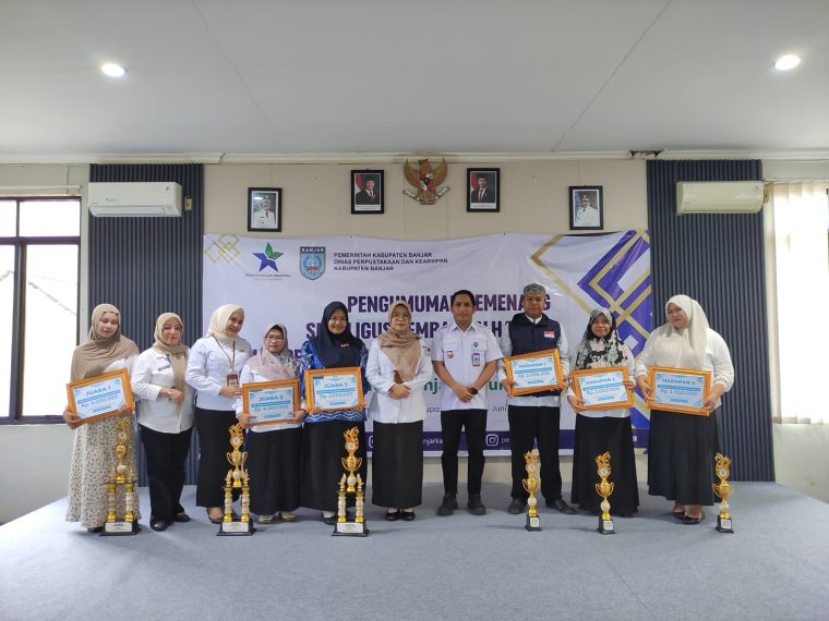 Dispersip Banjar Umumkan Juara Lomba Perpustakaan Desa 2026, Siapa yang Terbaik?
