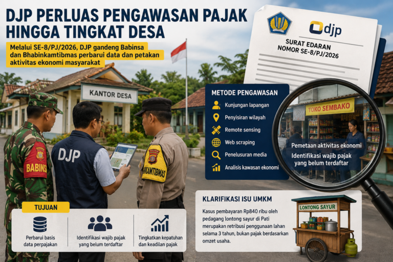 DJP Gandeng Babinsa dan Bhabinkamtibmas Awasi Wajib Pajak hingga Tingkat Desa