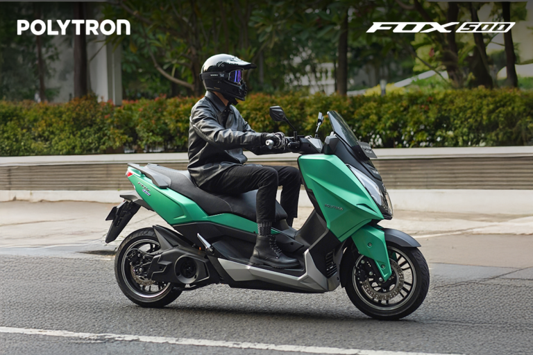 Spek Gahar Polytron Fox 500 Fitur Premium, Desain Futuristis, Kecepatan 130 Km/Jam, Siap Tantang Skutik Premium