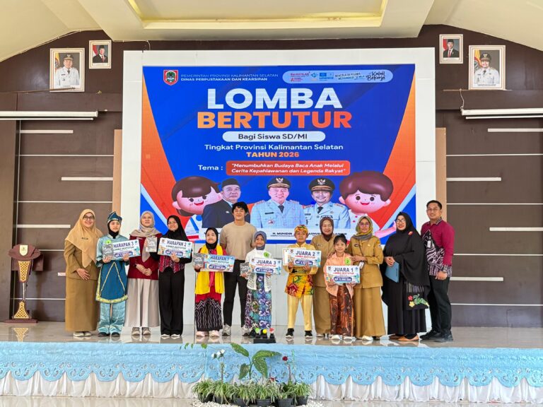 Siswa Kotabaru Raih Juara I Lomba Bertutur Tingkat Provinsi Kalsel 2026