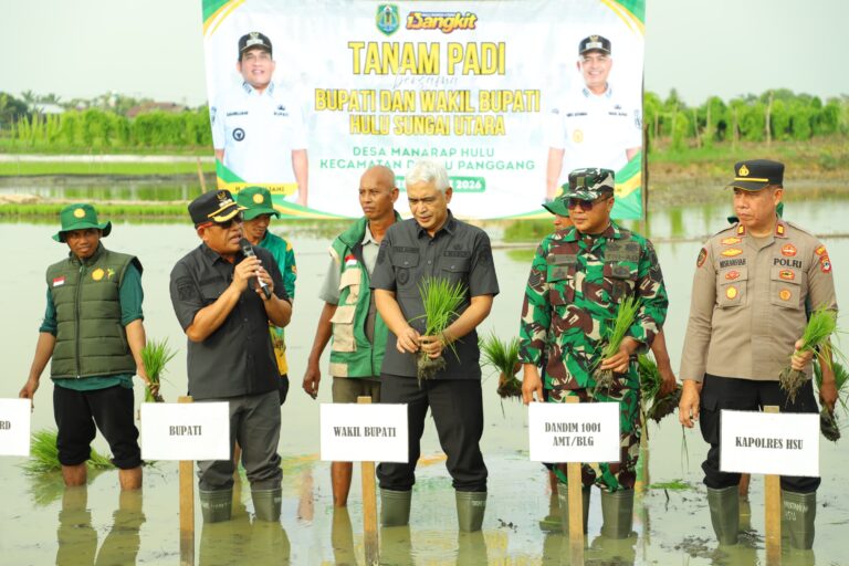 Demi Petani Sejahtera, Pemkab HSU Siap Benahi Sarana Pertanian dan Kejar Target Tanam