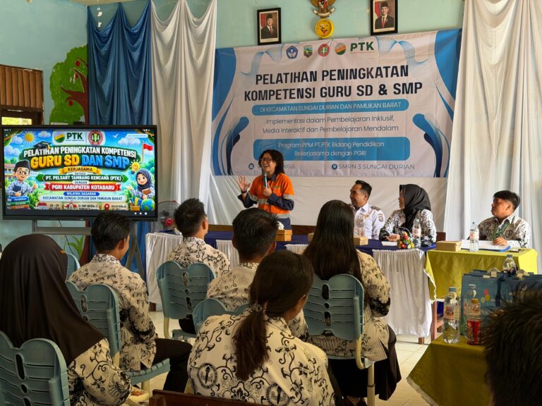 PT Pelsart dan PGRI Berkolaborasi, Guru di Sungai Durian dan Pamukan Barat Dapat Pelatihan Khusus