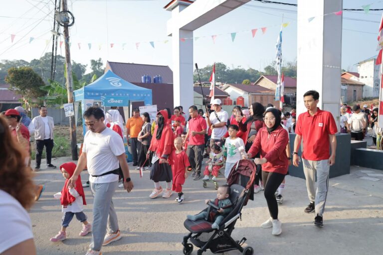 Semarak HUT ke-81 RI, Warga RT 40 BDS 3 Forest Hill Gelar Jalan Santai dan Beragam Lomba