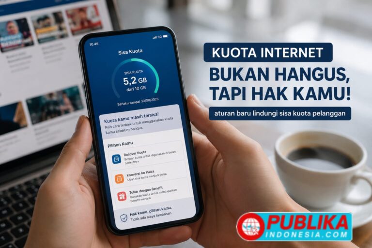 Kuota Internet Kini Tak Boleh Hangus Sembarangan, Begini Aturan terbarunya