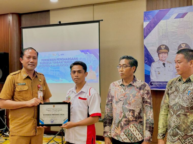 BUMDes Meranti Jaya Tanah Bumbu Jadi yang Terbaik se-Kalsel 2026