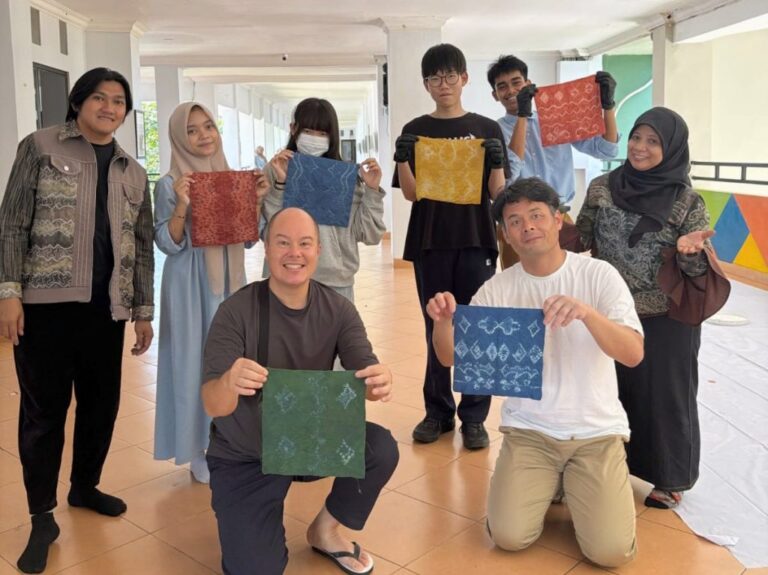 Sasirangan Banjarbaru Mendunia, Pelajar Australia dan Jepang Belajar Wastra Banjar Ramah Lingkungan