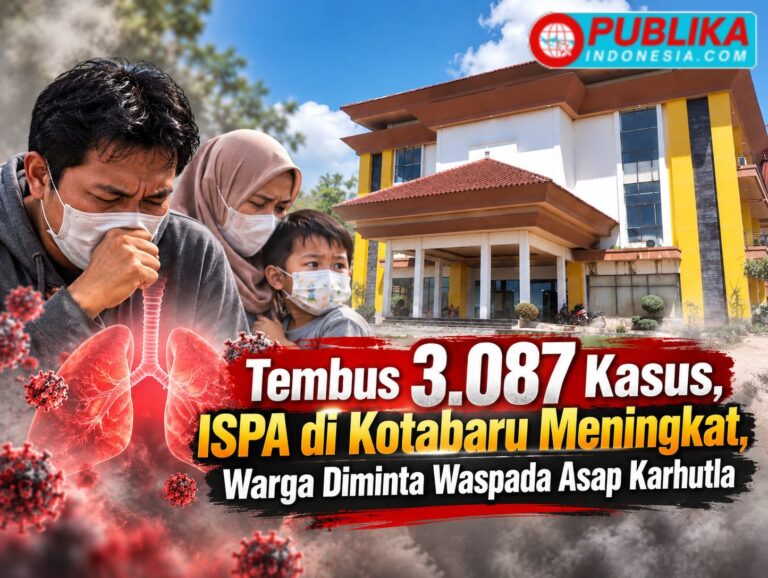 Tembus 3.087 Kasus, ISPA di Kotabaru Meningkat, Warga Diminta Waspada Asap
