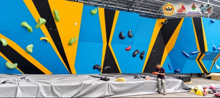Jelang FBC VI, FPTI Kalsel Ungkap Keunggulan Venue Lomba Boulder Milik MPA Fisipioneer