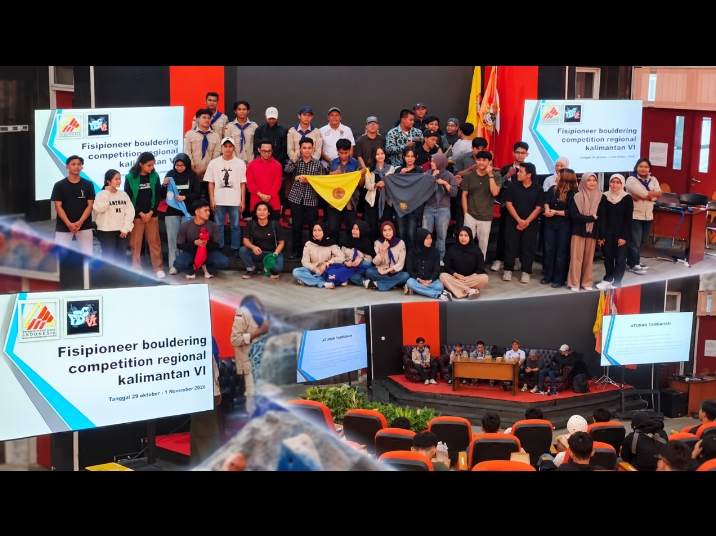 Fisipioneer Bouldering Competition 2026, Jalur Berstandar Nasional Menanti! Atlet Bouldering Kalsel Siap Siap