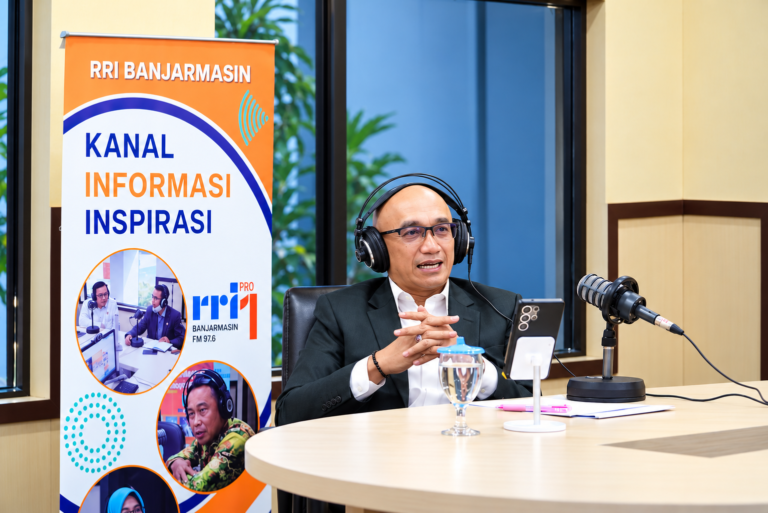 Rektor ULM Bicara di RRI Banjarmasin, Program Studi Diminta Menjawab Tantangan Zaman